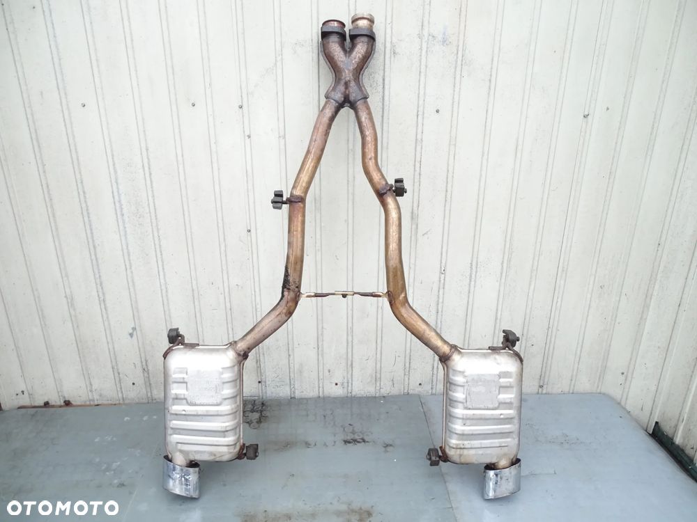 Tłumik tłumiki końcowy komplet  350 3.5 v6 Mercedes R171 W171 SLK 1714910401 - 2