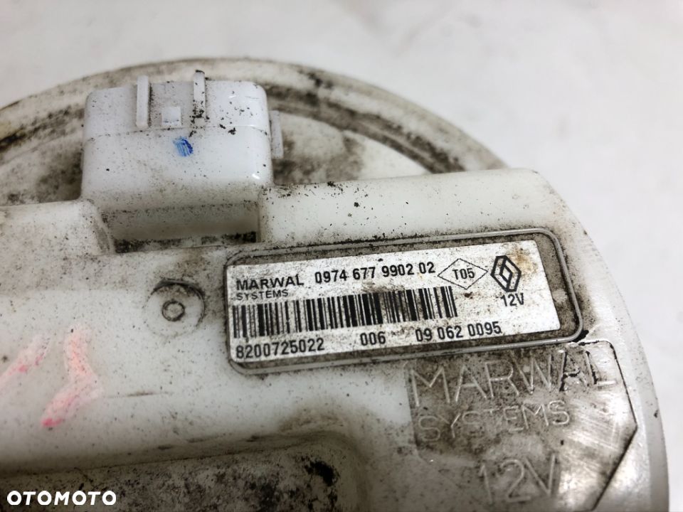 RENAULT MODUS 1.2 16V POMPA PALIWA 8200725022 - 3