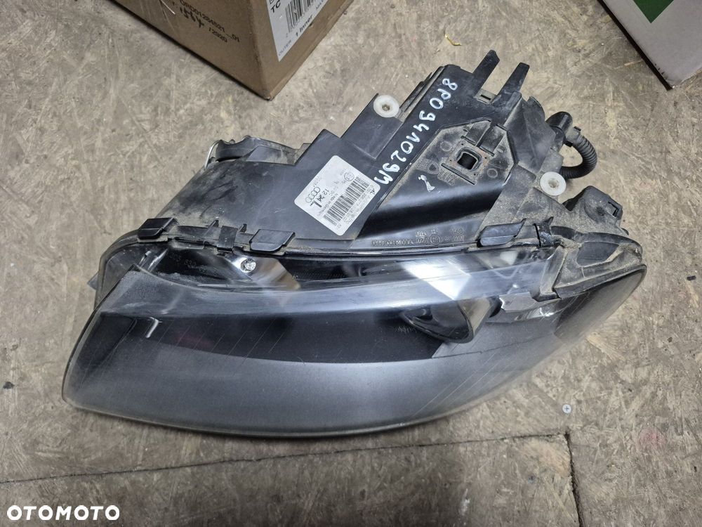 Kompletna lampa audi a3 8p xenon lewa lewy przód przetwornica żarnik - 2