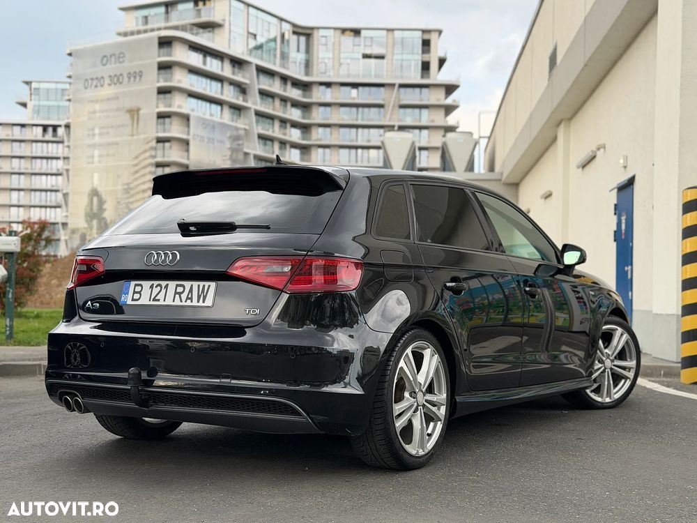 Audi A3 2.0 TDI ack S tronic S line Sportpaket - 3