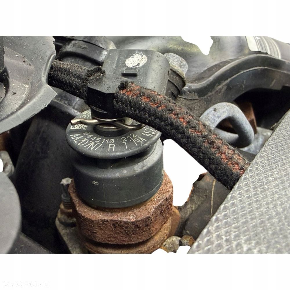 SILNIK M57D25 256D2 BMW E60 E61 2.5 D 177KM M57 169 652km FILM Z PRACY - 10