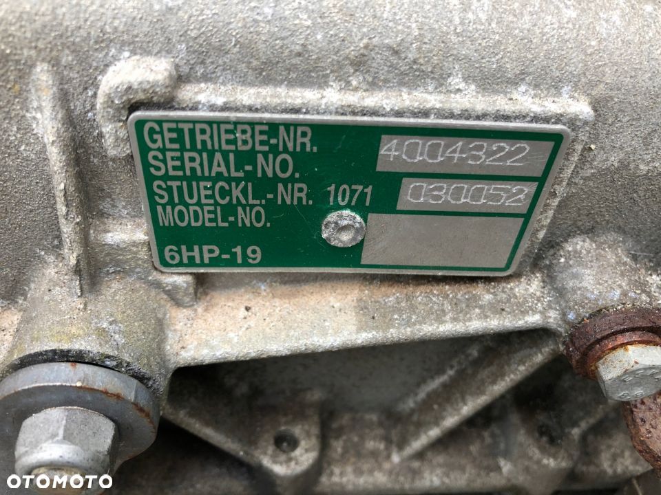 AUTOMATYCZNA SKRZYNIA BIEGÓW BMW E90 E81 AUTOMAT N43 2.0I - 10