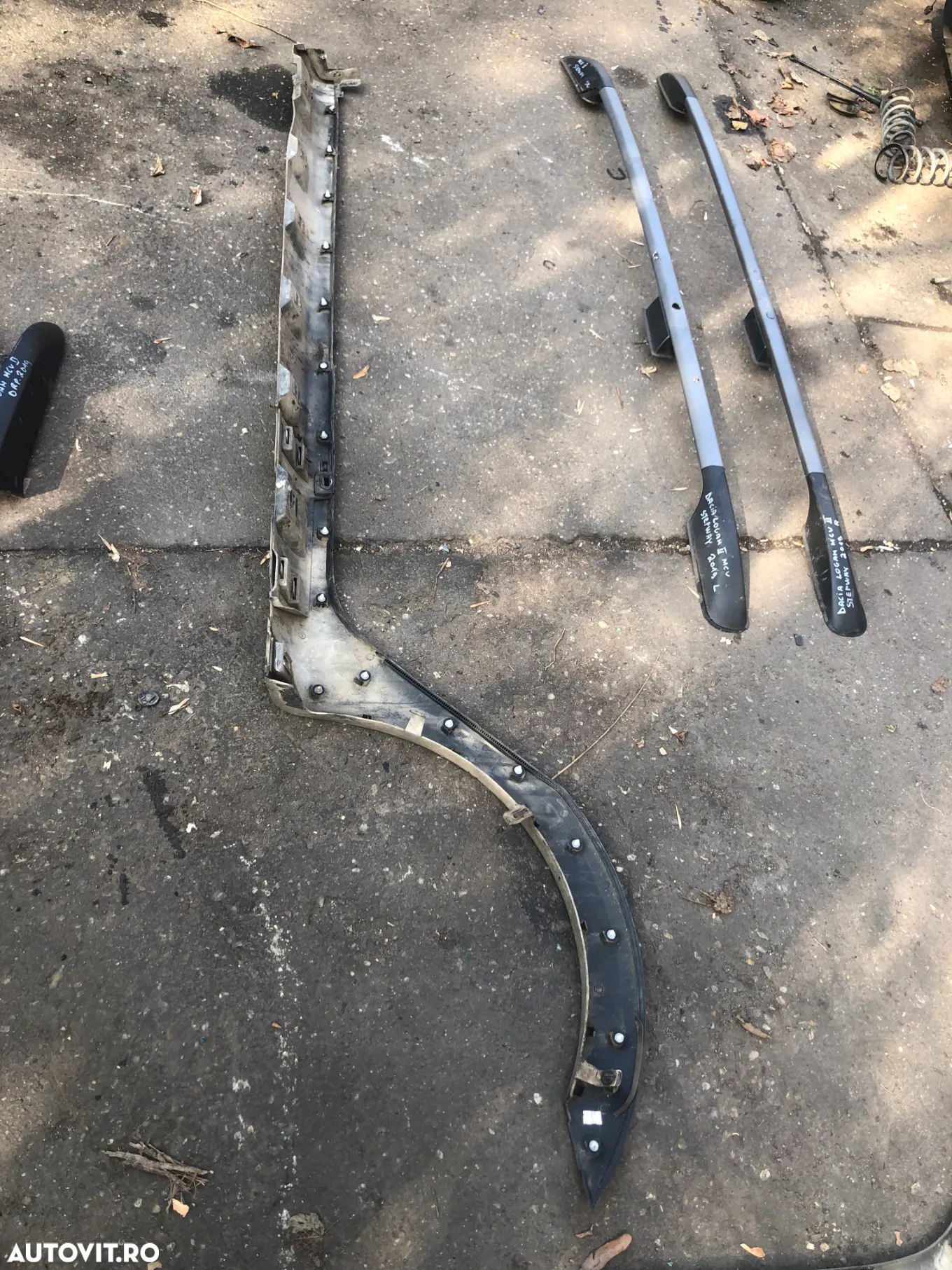Prag lateral dreapta spate aripa ornament Dacia Logan MCV 2 stepway 2019 - 4