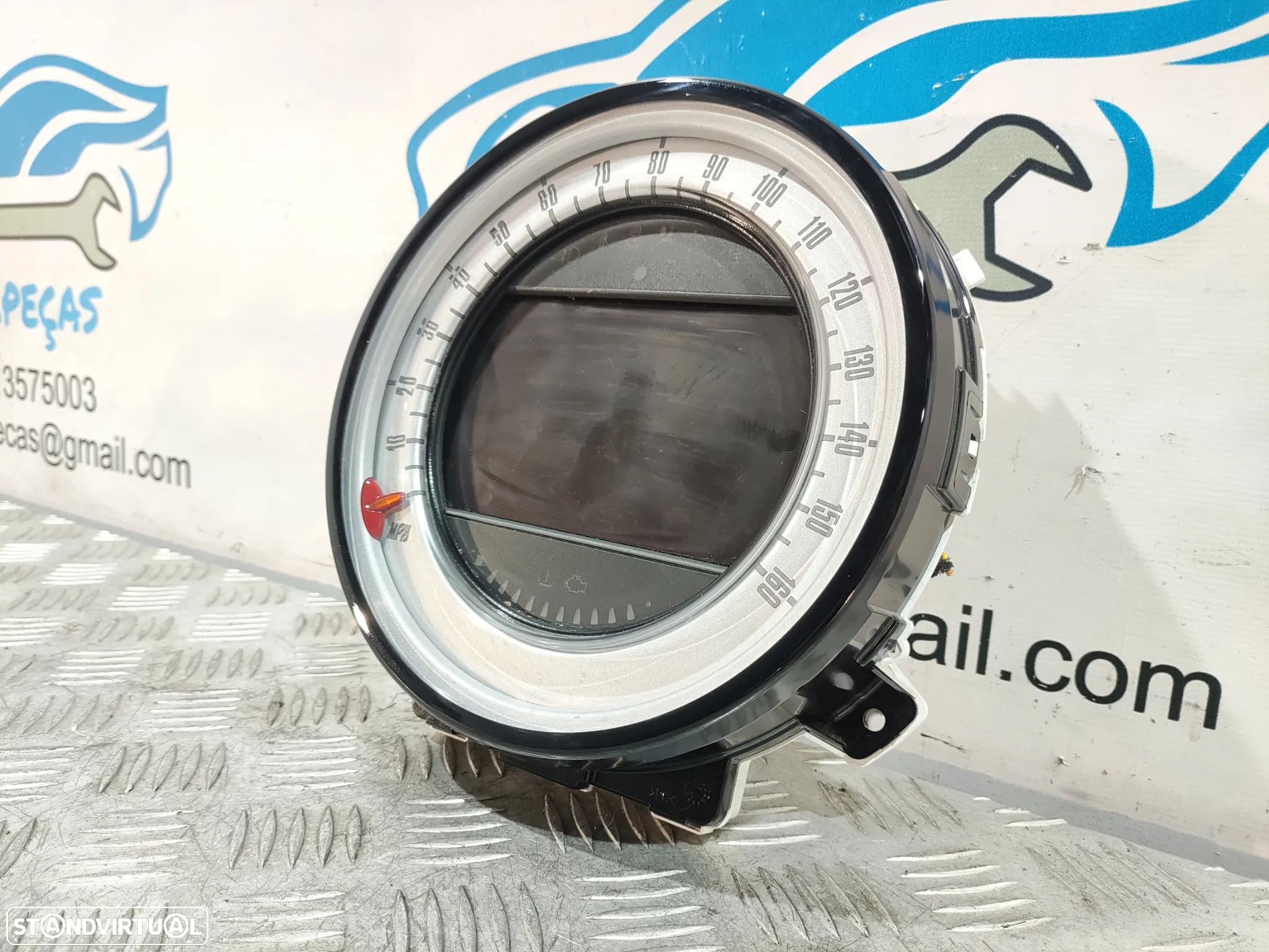 QUADRANTE ORIGINAL MINI COOPER R60 COUNTRYMAN 62109306251 9306251 DISPLAY PAINEL MULTIFUNÇÕES NAVEGAÇÃO GPS - 4