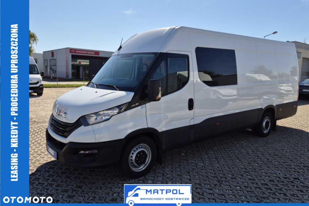 Iveco Daily 35S16 L4H2 brygadówka 7 osób, MAXI blaszak, klimatyzacja, tempomat