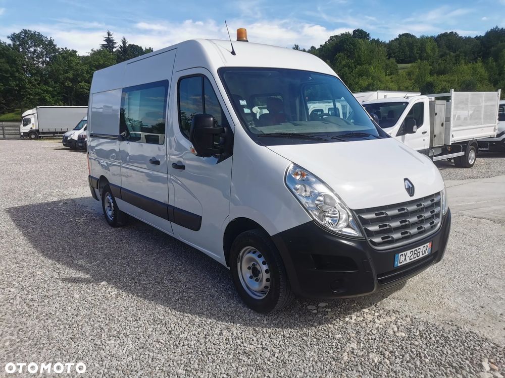 Renault Master doka 7-osobowy Dubel 2.3dCi-125KM Brygadówka - 7