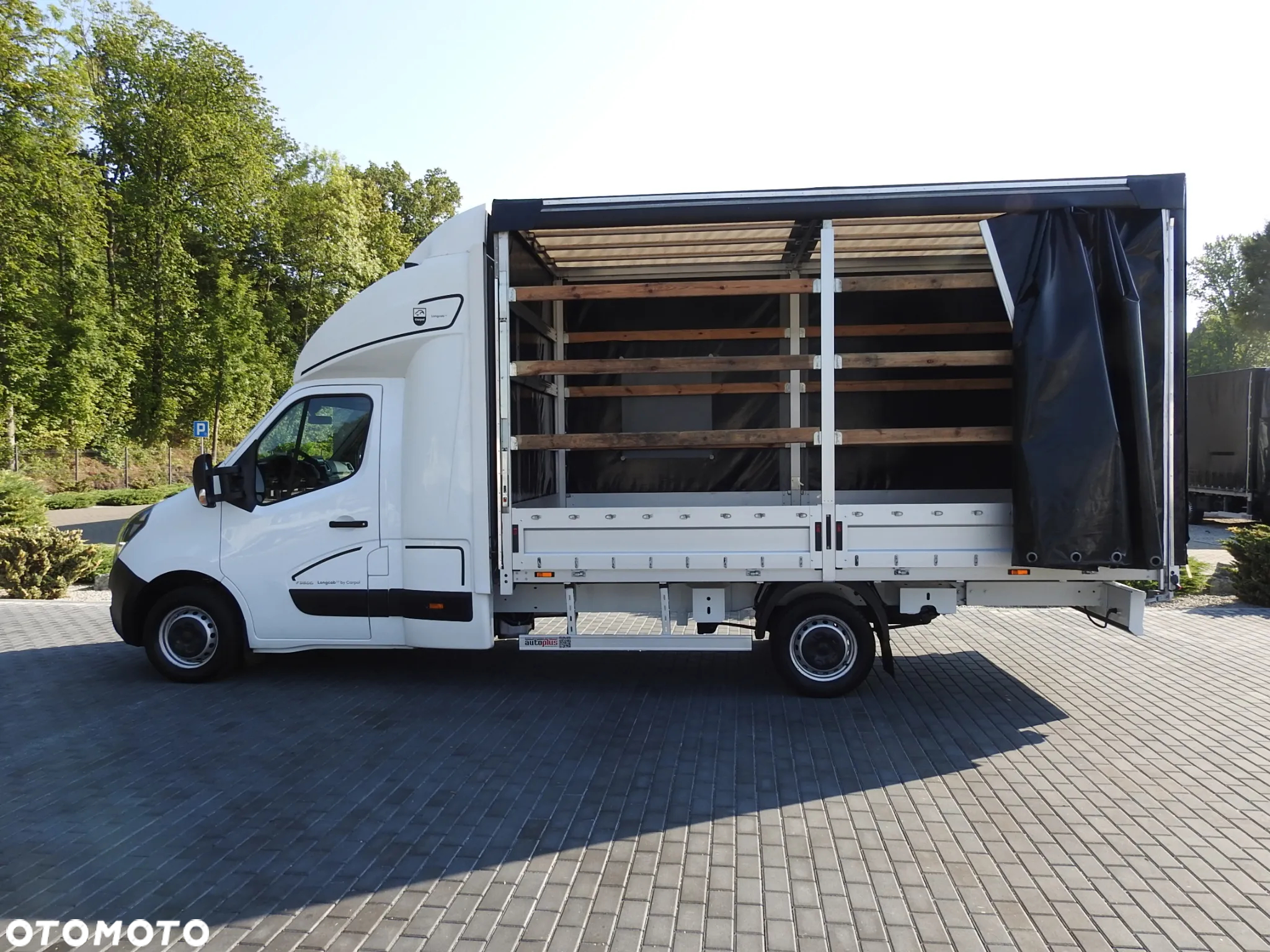 Opel MOVANO PLANDEKA 8 PALET WEBASTO TEMPOMAT KLIMATYZACJA LEDY PNEUMATYKA 165KM [ 267637 ] - 9
