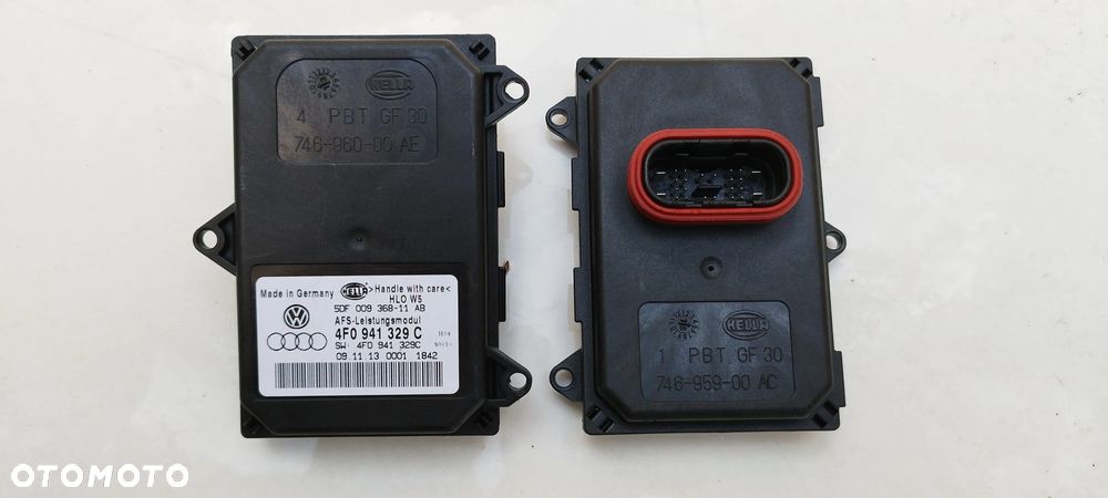 Przetwornica Moduł AFS Skręt 4F0941329C Audi VW Nowy Oryginał