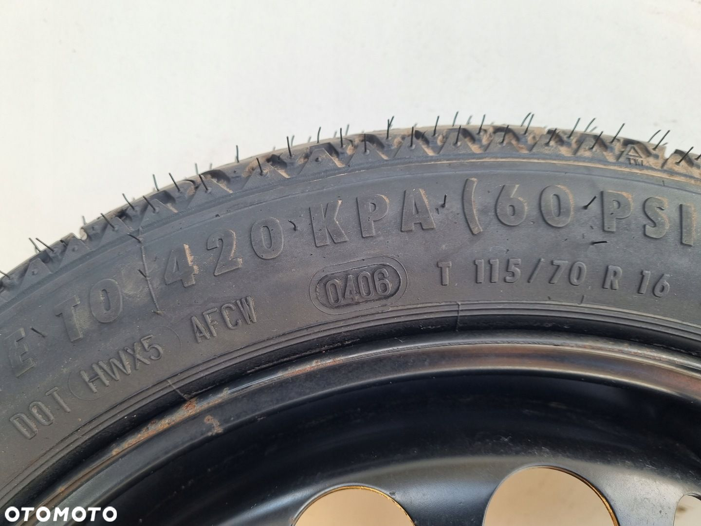 Opel Vectra C Astra H KOŁO DOJAZDOWE dojazdówka 115/70 R16 5x110 2160132 - 6