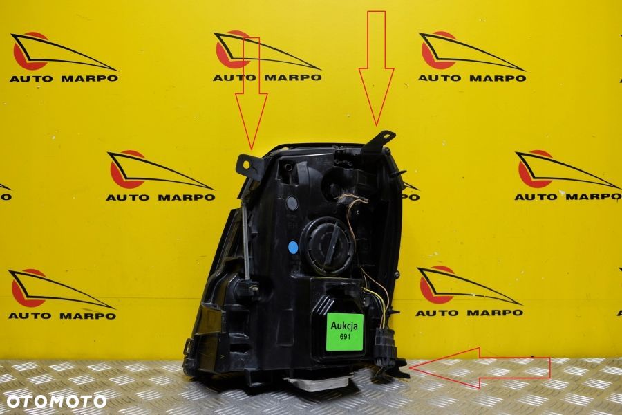 CADILLAC ESCALADE 2006- REFLEKTOR LAMPA XENON PRAWA USA - 8