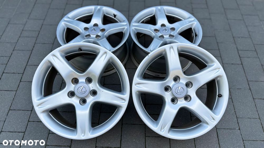 Alufelgi r17 5x114.3 ET50 8J Lexus IS200 IS250 IS300 GS300 GS430 IS GS NX RX S140 S160 Toyota Avensis Corolla Prius Auris - 1
