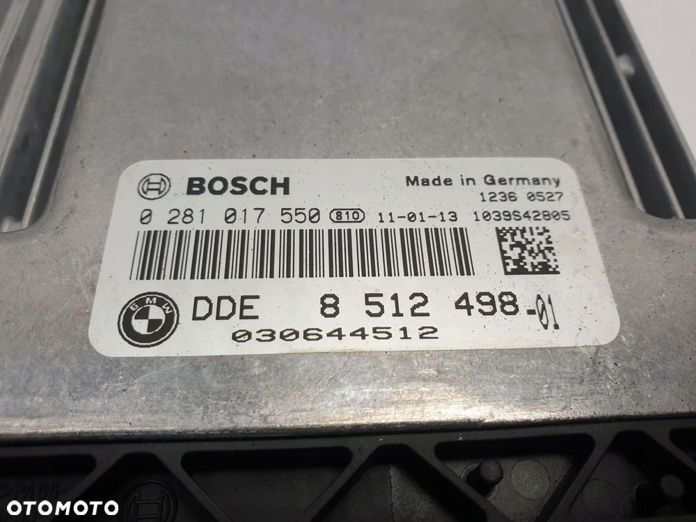 BMW 1 E87 2.0 D STEROWNIK SILNIKA 0281017550 - 2