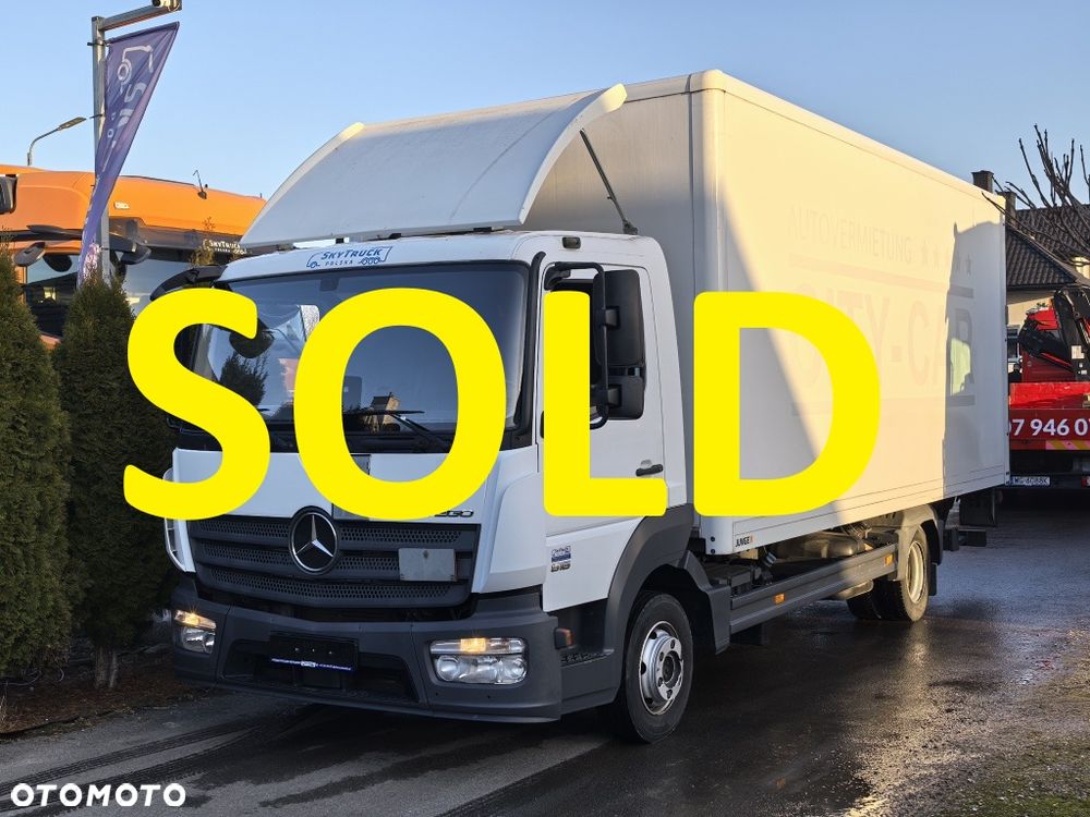 Mercedes-Benz Atego 816 L * Kontener 15 palet * Winda * Import DE * Automat* - 1
