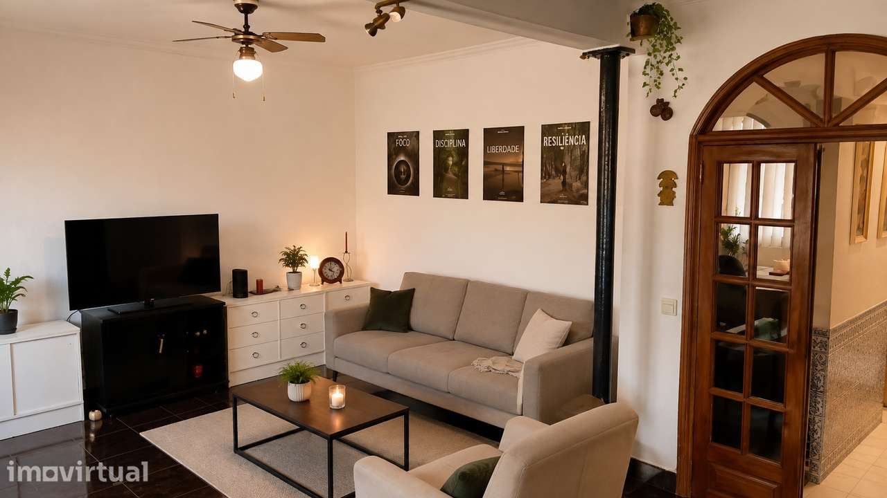 Magnífico apartamento T2 em Amora muito sol junto a jardins e comércio - Grande imagem: 4/38