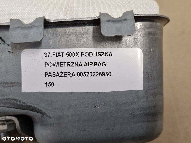 FIAT 500X PODUSZKA POWIETRZNA AIRBAG PASAŻERA 00520226950 - 6
