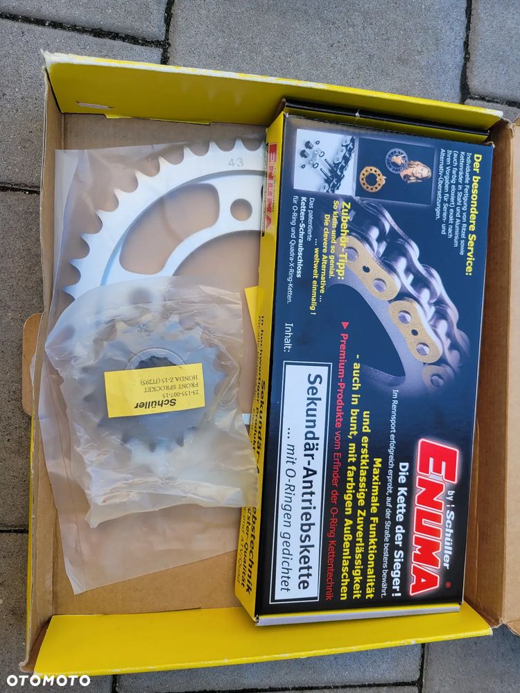 Zestaw napędowy, napęd, łańcuch, zębatki Honda CBR 600F 91-96 - 2