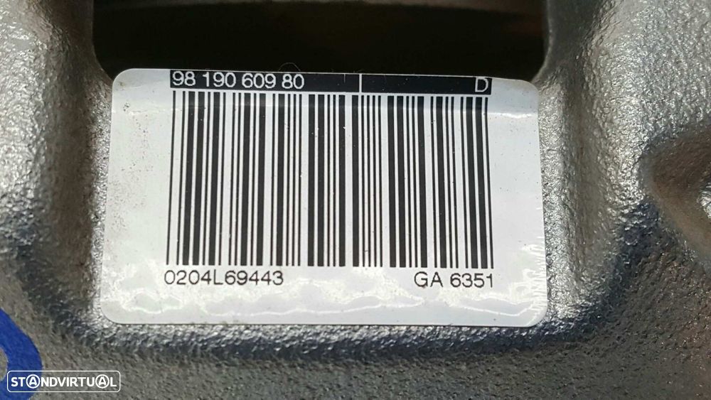 PINÇA DE TRAVÃO TRASEIRA DIREITA CITROEN DS7 CROSSBACK (X74) - 7