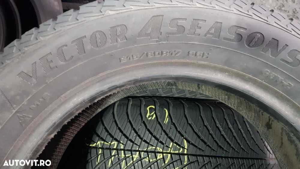 Anvelope 4x215 60 17 allsesion goodyear dot  19 mm 5.4 - 4