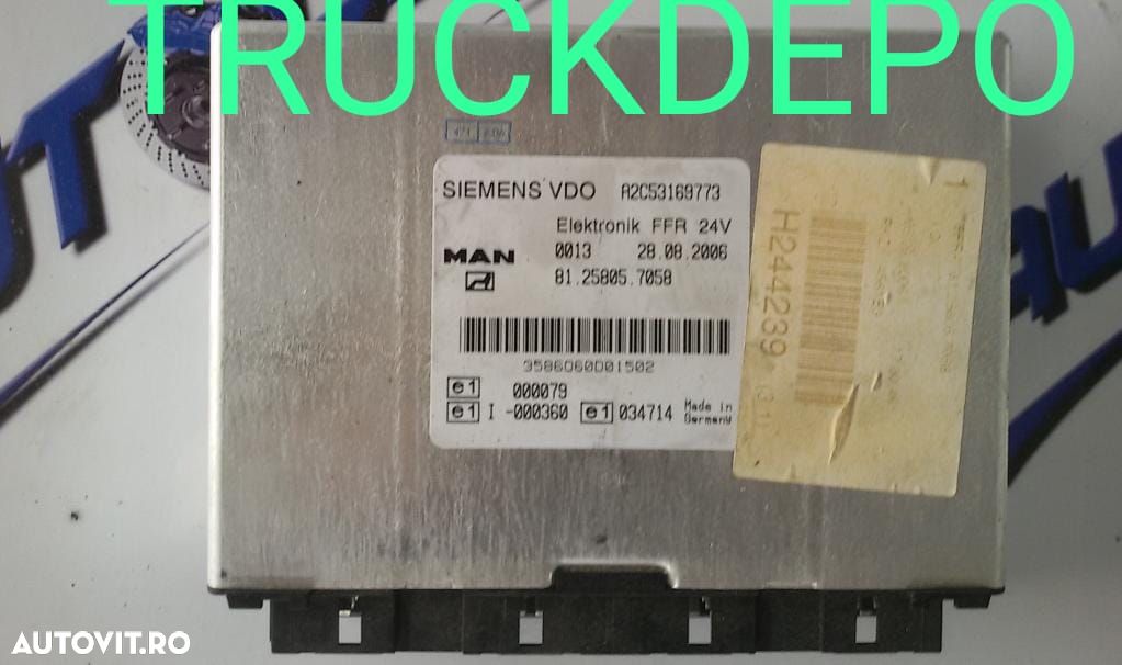 Calculator FFR MAN TGS 18.400. An fabricatie 2010 - 1