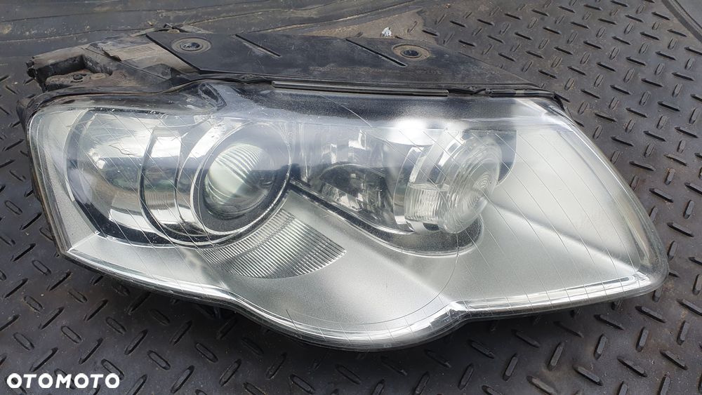 VW PASSAT B6 LAMPY REFLEKTORY BI XENON SKRĘTNY LEWA 3C0941751 PRAWA 3C0941752G KOMPLET PRZETWORNICE ORYGINAŁ - 2