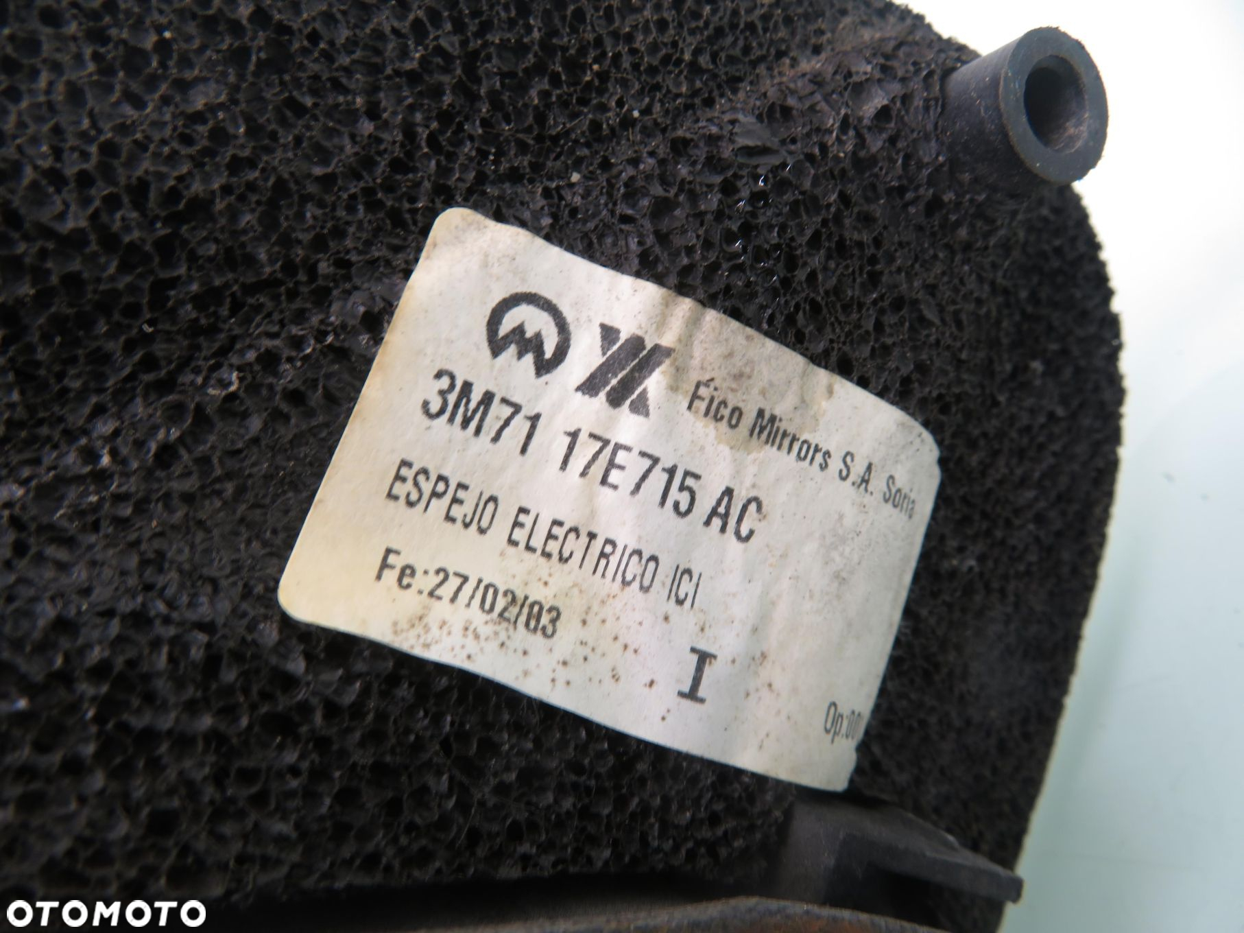 LUSTERKO LEWE MAZDA 2 I DY 3M7117E715AC 5PIN - 6