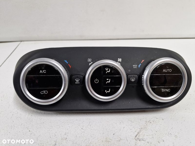 FIAT 500X PANEL STEROWANIA KLIMATYZACJI 07356344800 - 2
