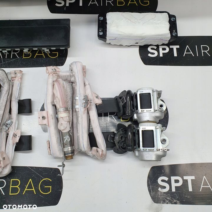 SKODA SUPERB III 3 DESKA ROZDZIELCZA KONSOLA KOKPIT PULPIT PODUSZKI AIRBAG AIR BAG PASY KIT SET - 11