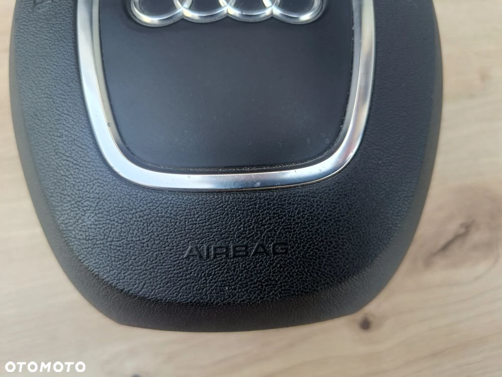 AUDI A6 C6 A8 D3 LIFT Q7 KIEROWNICA TRÓJRAMIENNA CZARNA SOUL PODUSZKA AIRBAG - 19