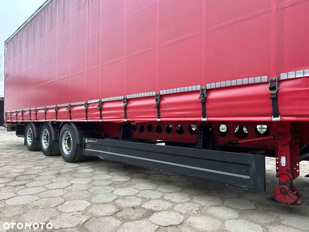 Berger FIRANKA MEGA 5170 KG BARDZO LEKKA / SAF OSIE / OŚ PODNOSZONA / 2019 ROK / BERGER ECOTRAIL LIGHT MEGA / OPONY R 19.5 / 2 KOŁA ZAPASOWE / DACH PODNOSZONY i REGULOWANY !! - 24