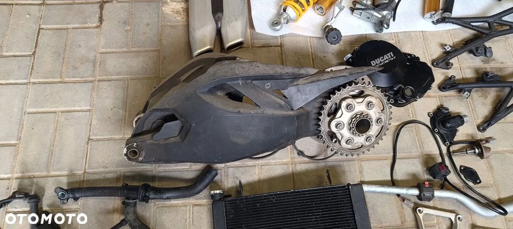 DUCATI MULTISTRADA 1200 Lagi Zawieszenie OHLINSPÓŁKA CHŁODNICA KIEROWNICA OSŁONA WAHACZ SET - 14