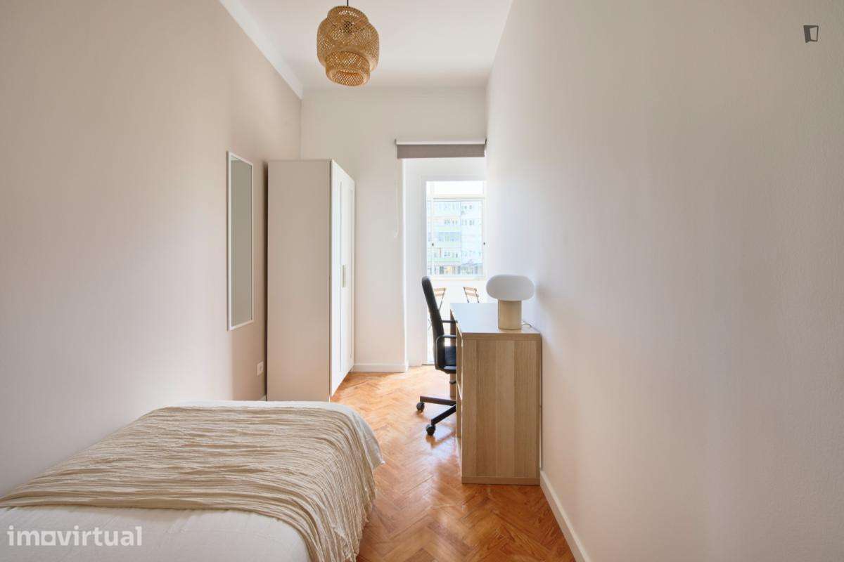 Quarto - localizado em Alvalade Lisbon - Grande imagem: 3/24