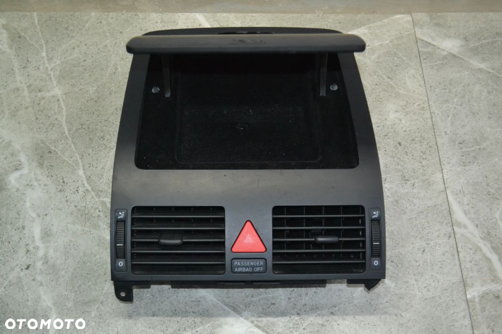 VW TOURAN SCHOWEK ŚRODKOWY KRATKI NAWIEWU KONSOLI ŚRODKOWEJ 1T1857921B 1T857921B - 2