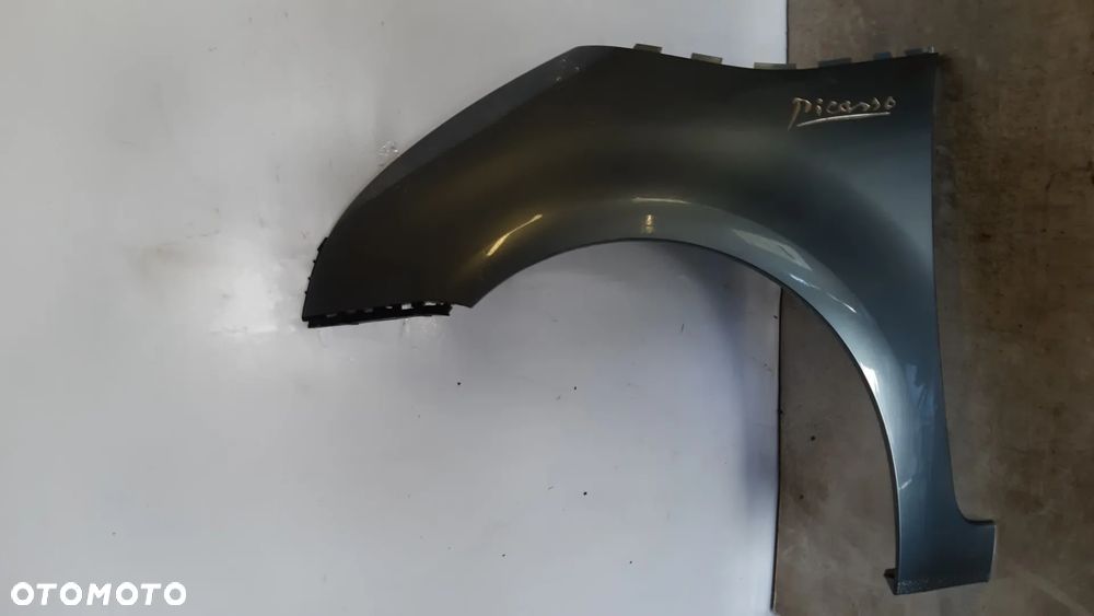 * CITROEN C4  GRAND PICASSO BŁOTNIK LEWY PRZEDNI EZWD EZW SZARY - 1