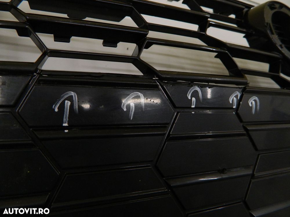Grila radiator Audi A5, 2019, 2020, 2021, 2022, 8W6853651BE. - 8