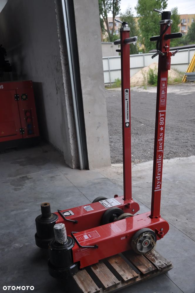 Żaba podnośnik hydrauliczno pneumatyczny Jack 80 Ton - 1