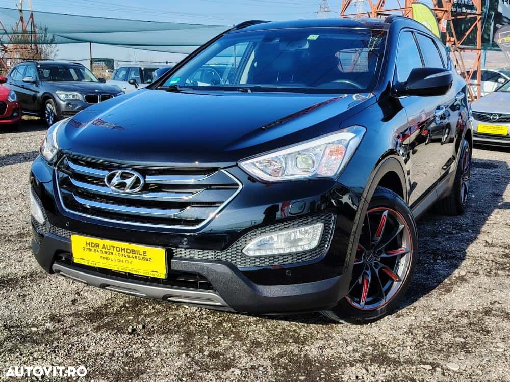 Hyundai Santa Fe blue 2.2 CRDI 4WD Automatik Premium - 1