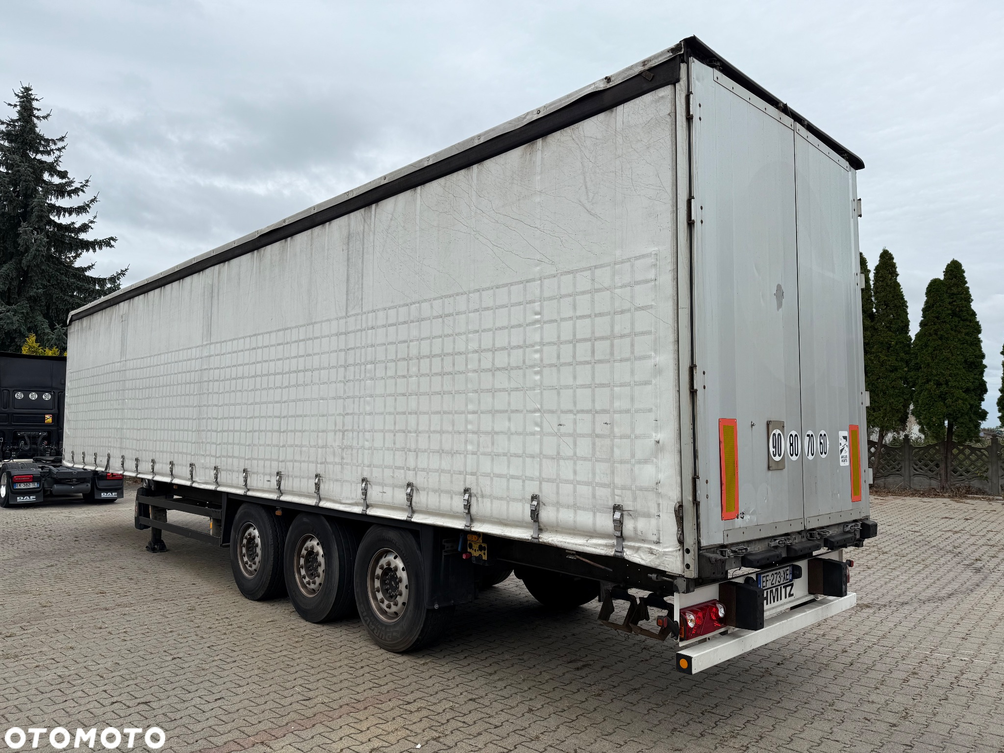 Schmitz Cargobull Firanka* Osie SCHMITZ* 6x NOWE OPONY* Nowe Plandeki i Dach* Z Francji - 4