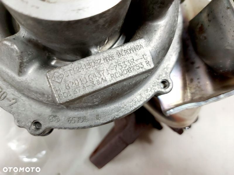 renault clio 4 iv captur i 1.5 dci turbosprężarka turbina turbo 144117533r - 3