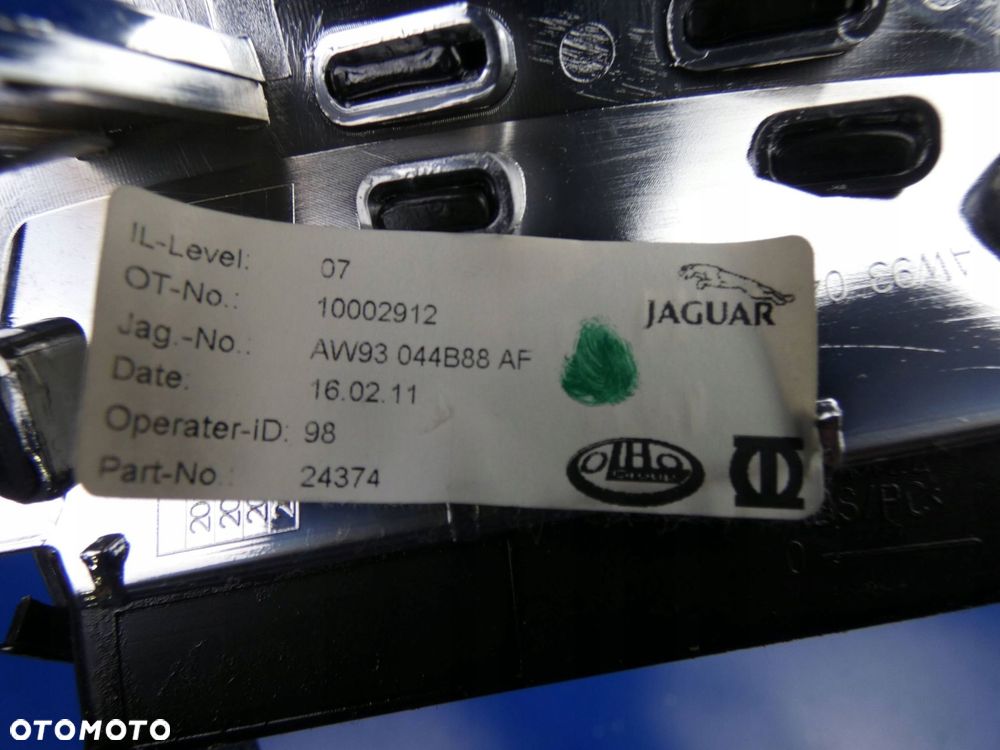 JAGUAR XJ X351 RAMKA PANELU WYŚWIETLACZA RADIA - 5
