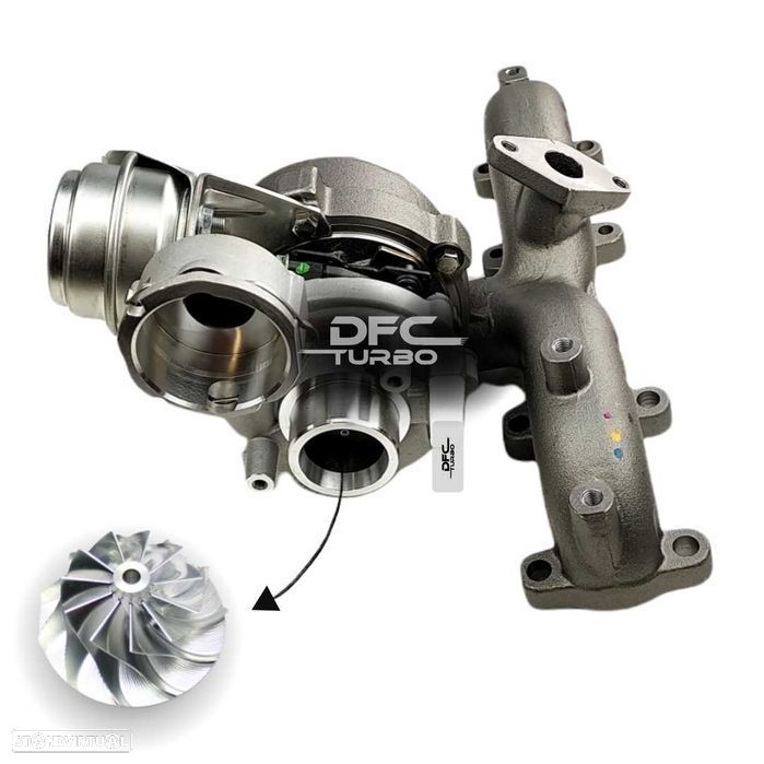 UPGRADE Turbo Garrett 1646V para Audi, Seat, Skoda VW, 1.9 TDi - 105cv - 1