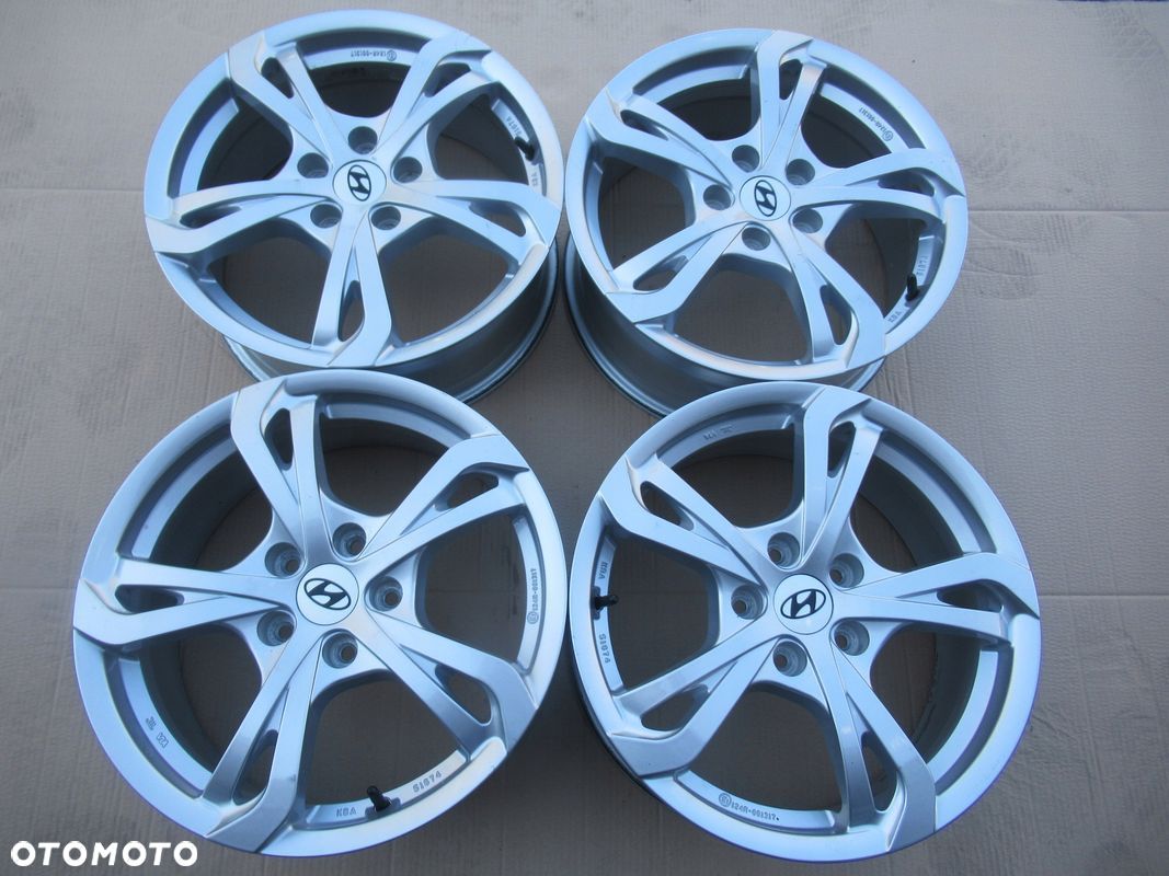 ALUFELGI 4szt r17 HYUNDAI SANTA FEE, ix35,TUCSON,KONA,KIA SORENTO,SPORTAGE - 1
