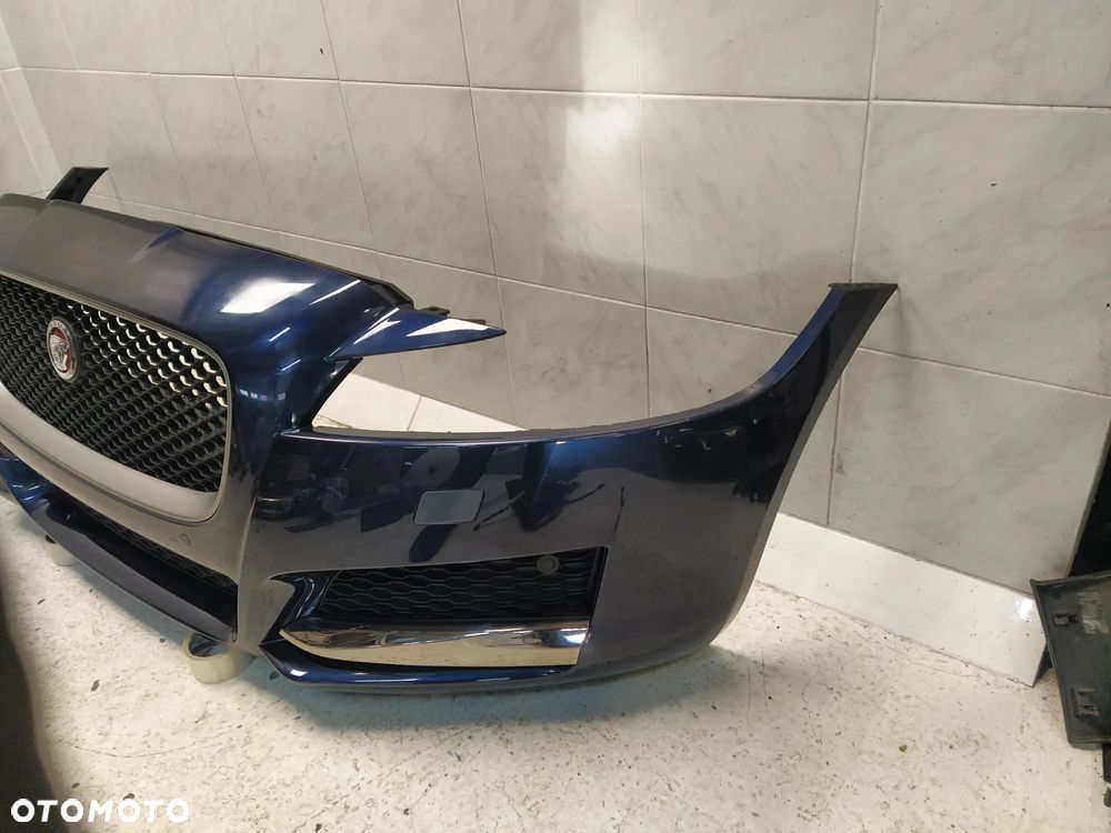 JAGUAR XF X260 ZDERZAK PRZÓD PRZEDNI KOMPLETNY 4XPDC SPRYSKIWACZE GRILL ATRAPA CHŁODNICY ZNACZEK ORYGINAŁ - 6