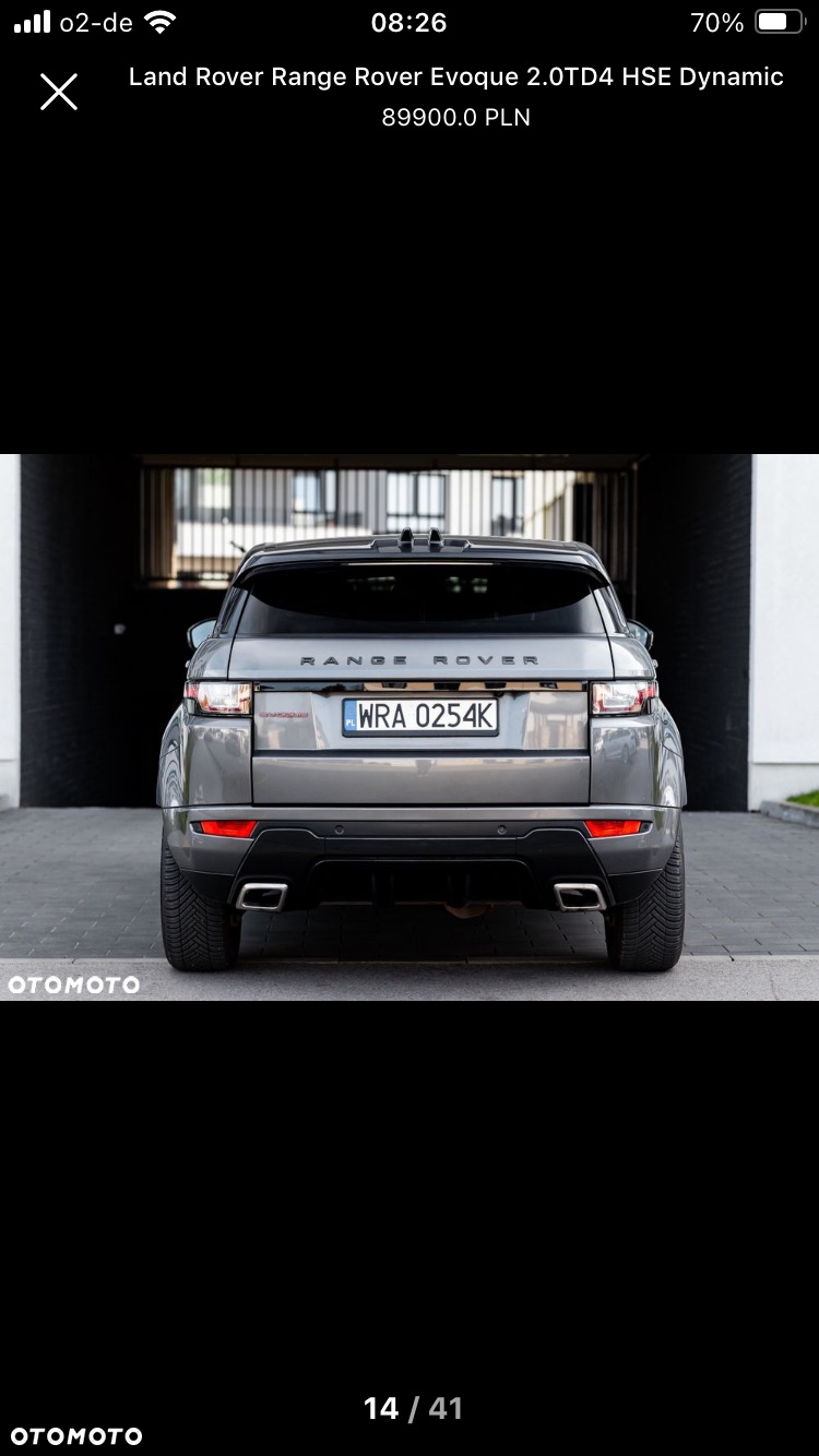 Land Rover Range Rover Evoque 2.0TD4 HSE Dynamic - 14