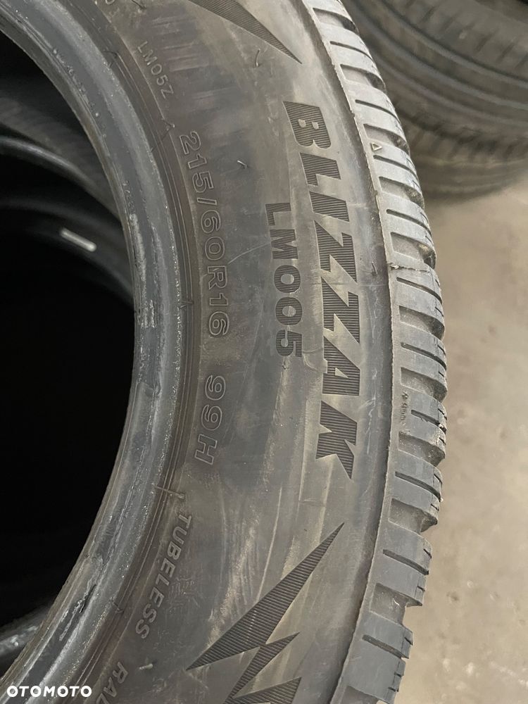 OPONY BRIDGESTONE BLIZZAK 215/60 R16 2024 rok 6-7 min - 3