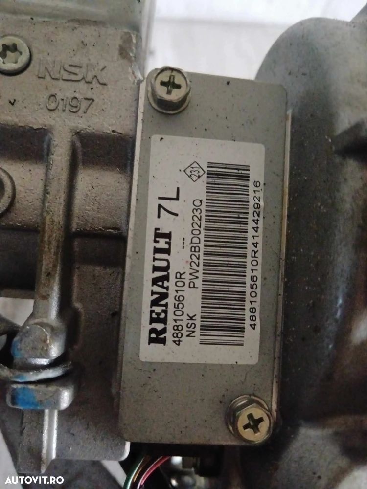 COLOANA VOLAN SERVO ELECTRICA RENAULT MEGANE 3 CU BLOCATOR VOLAN 2008-2017 488105610r, 487000409r - 2