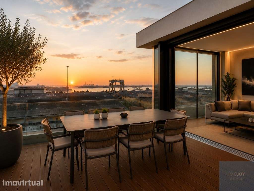 Penthouse T1 em Matosinhos
