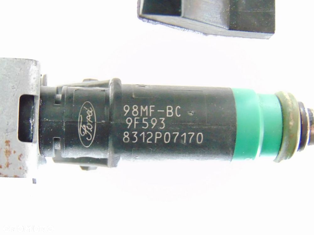 KOMPLET wtryski wtrysk wtryskiwacz paliwa 98MF-BC9F593 Ford Fiesta MK6 VI Fusion Focus 2 II C-Max I benzyna 1.4 1.6 - 10