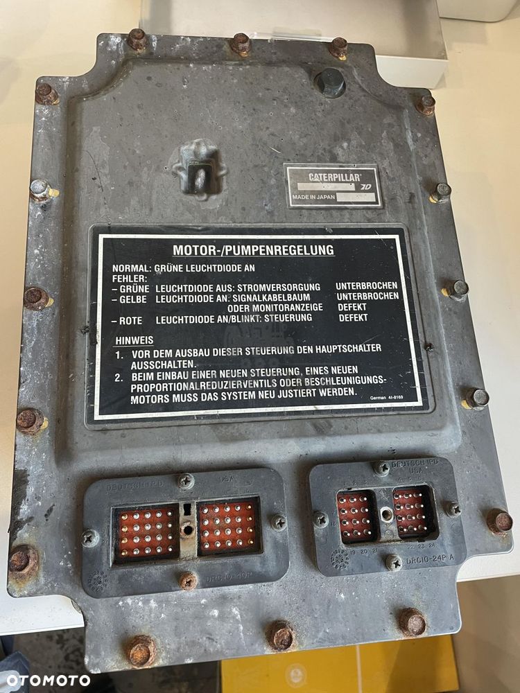 CAT Caterpillar koparka E320 E312 - sterownik moduł CPU 119-0609 106-0167 - 1