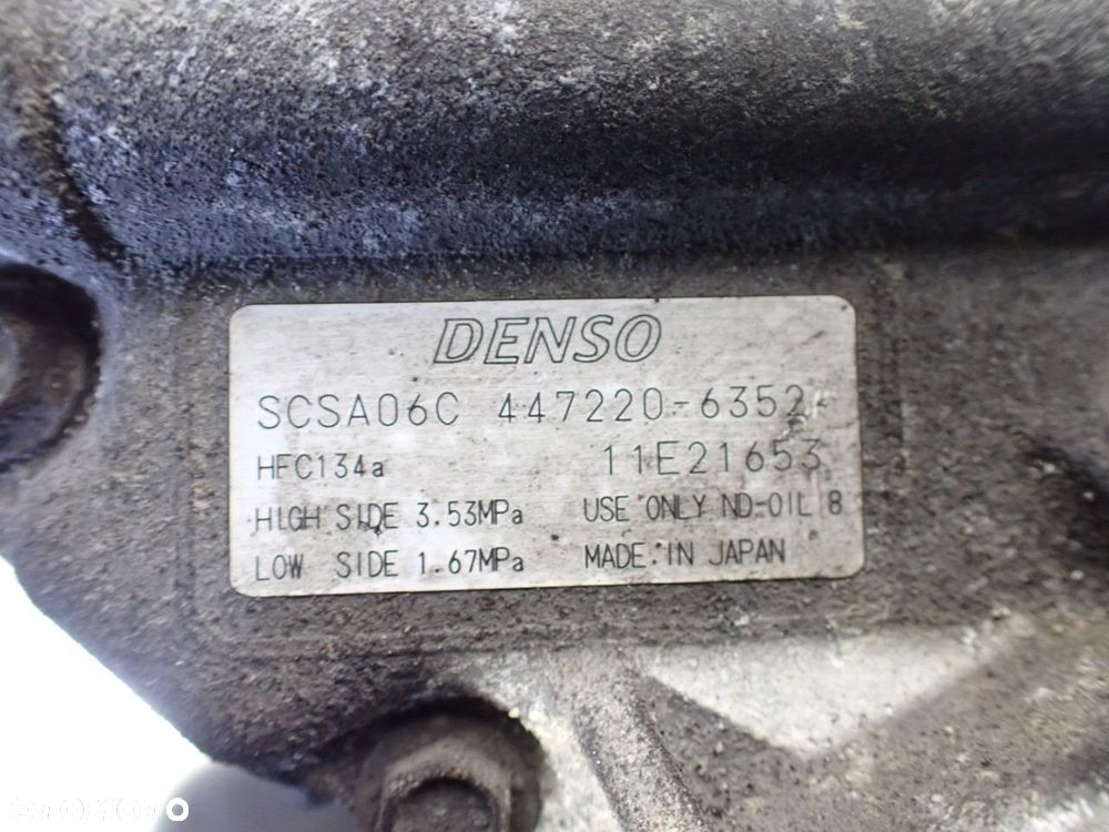 SPRĘŻARKA KLIMATYZACJI TOYOTA COROLLA E12 447220-6352 - 8