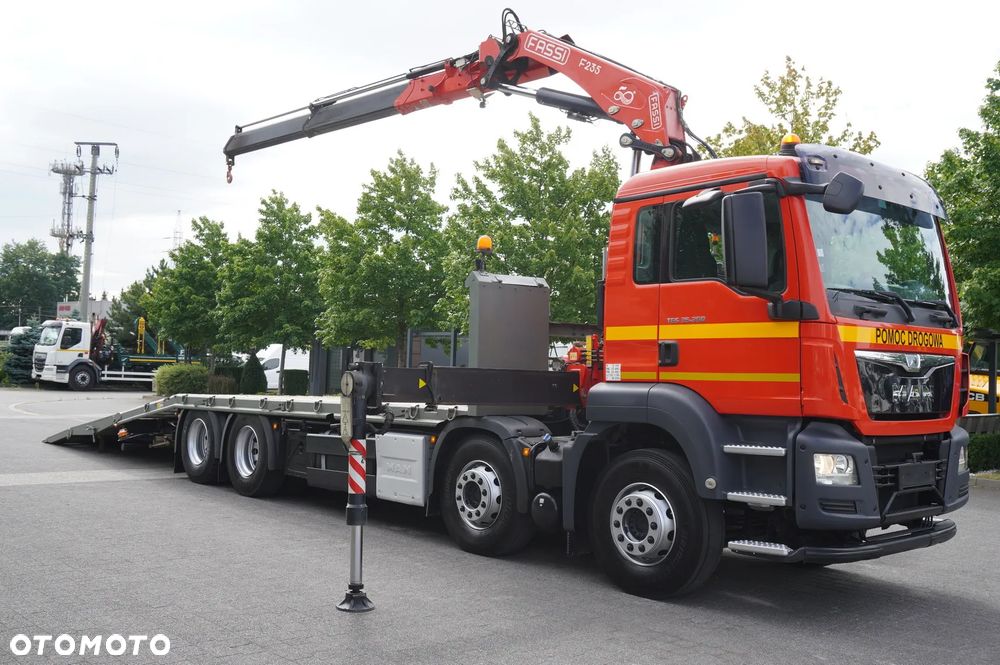 MAN TGS 35.360 E6 8×2 / HDS Fassi F235A.2.22 / pilot - 11
